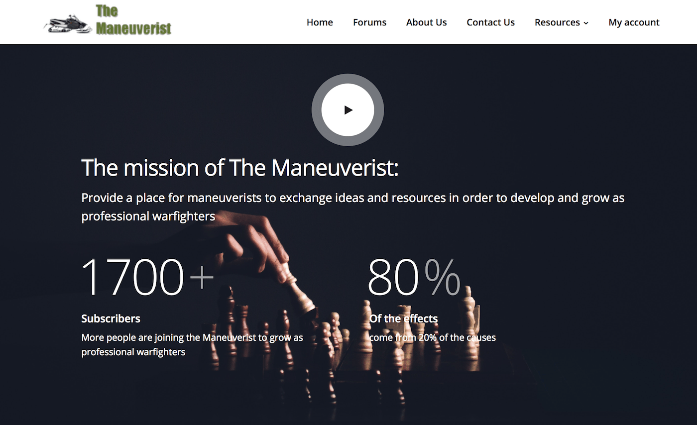 the maneuverist